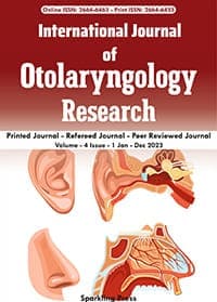 International Journal of Otolaryngology Research Cover Page